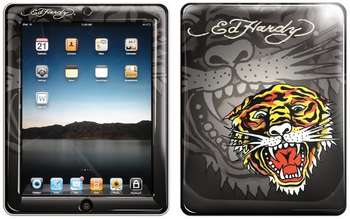 Аксессуар для Apple Ed Hardy iPad Skin "Charcoal"