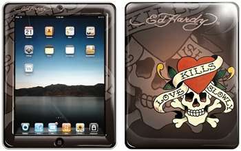 Аксессуар для Apple Ed Hardy iPad Skin "Chocolate"