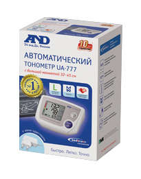 Тонометр A&D UA-777L с большой манжетой I01053