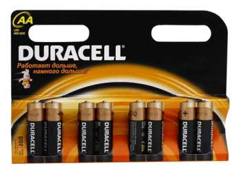 Аккумулятор DURACELL LR6-8BL Basic NEW AA 8шт