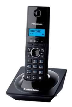 Телефон Panasonic Р/Dect KX-TG1711RUB черный АОН