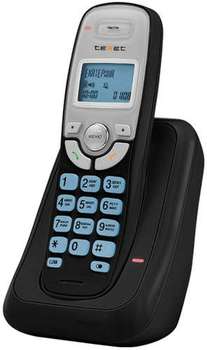 Телефон TEXET Р/Dect TX-D6905A черный АОН