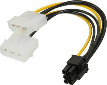 Кабель NINGBO RTL-C32 PCI-E 6pin Molex 8980