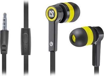 Гарнитура DEFENDER PULSE 420 BLACK/YELLOW 63421