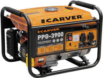 Генератор CARVER PPG- 3900 3.2кВт 01.020.00007