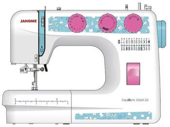 Швейная машина JANOME Excellent Stitch 23 белый