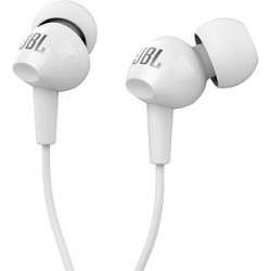 Наушники JBL C100SIUWHT вкладыши,  белый, проводные Mini jack 3.5 mm