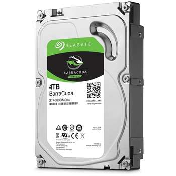 Жесткий диск HDD Seagate ST4000DM004 4TB BarraCuda {Serial ATA III, 5400 rpm, 256mb buffer}