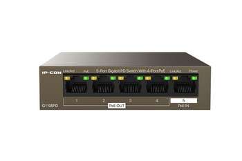 Маршрутизатор Tenda Коммутатор 5PORT 10/100/1000M 4POE G1105PD IP-COM