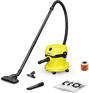 Строительный пылесос KARCHER WD 2 Plus V-12/6/18/C 1000Вт  желтый