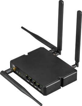 Маршрутизатор ТРИКОЛОР Роутер беспроводной TR-3G/4G-router-02  N300 3G/4G cat.4 черный