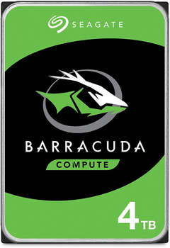 Жесткий диск HDD Seagate Жесткий диск SATA-III 4TB ST4000DM004 Desktop Barracuda 4KN  256Mb 3.5"