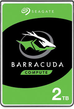 Жесткий диск HDD Seagate Жесткий диск SATA-III 2TB ST2000LM015 Notebook/Desktop Barracuda 4KN  128Mb 2.5"