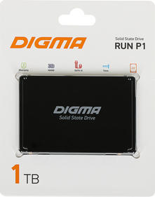 Накопитель SSD Digma SATA-III 1TB DGSR2001TP13T Run P1 2.5"