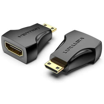 Кабель Vention Адаптер-переходник HDMI 19F/mini HDMI 19M