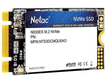 Накопитель SSD Netac SSD жесткий диск M.2 2242 1TB NVME NT01N930ES-001T-E2X NETAC