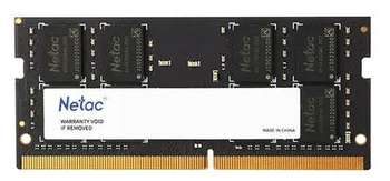 Оперативная память Netac Модуль памяти для ноутбука SODIMM 16GB DDR4-2666 NTBSD4N26SP-16 NETAC