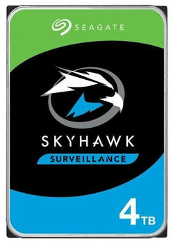 Жесткий диск HDD Seagate Жесткий диск SATA-III 4TB ST4000VX016 Surveillance Skyhawk 4KN  256Mb 3.5"