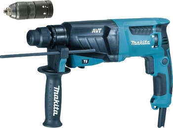 Перфоратор MAKITA HR2631FT патрон:SDS-plus уд.:2.4Дж 800Вт