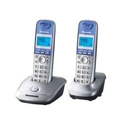 Телефон Panasonic KX-TG2512RUS  {Доп трубка в комплекте,АОН, Caller ID,спикерфон на трубке,полифония}