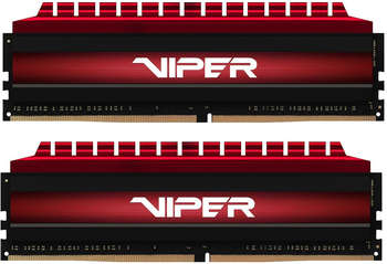 Оперативная память Patriot Память DDR4 2x32Gb 3600MHz PV464G360C8K Viper 4 RTL PC4-28800 CL18 DIMM 288-pin 1.35В с радиатором Ret