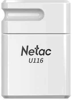 Flash-носитель Netac Флеш Диск 4GB U116 NT03U116N-004G-20WH USB2.0 белый