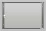 Шкаф, стойка NTSS Шкаф коммутационный  настенный 6U 550x350мм пер.дв.стекл несъемн.бок.пан. 30кг серый 270мм 8.3кг 110град. 370мм IP20 укомплектованный