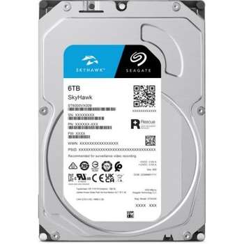 Жесткий диск HDD Seagate 6TB SkyHawk  {SATA 6 Гбит/с, 5400 rpm, 256 mb buffer}