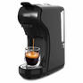 Кофемашина HIBREW капсульная 4 в 1 NESPRESSO/DOLCEGUSTO/чалды/молотый H1A, 1450 Вт, объем 0,7 л, черная