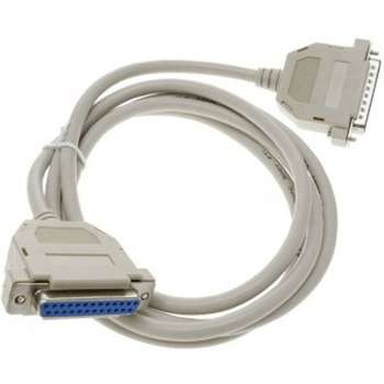 Кабели DVI KS-IS KS-502-1.8 Кабель LPT DB25 F на LPT DB25 M, 1.8м