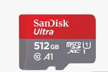 Карта памяти SANDISK BY WESTERN DIGITAL MICRO SDXC 512GB UHS-I SDSQUAC-512G-GN6MN SANDISK