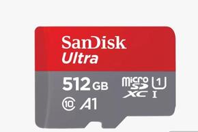 Карта памяти SANDISK BY WESTERN DIGITAL MICRO SDXC 512GB UHS-I SDSQUAC-512G-GN6MN SANDISK