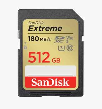 Карта памяти SANDISK BY WESTERN DIGITAL SDXC 512GB UHS-1 SDSDXVV-512G-GNCIN SANDISK