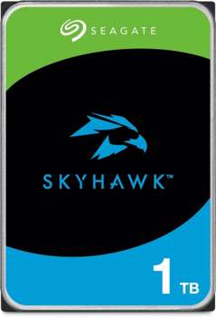 Жесткий диск HDD Seagate Жесткий диск SATA-III 1TB ST1000VX013 Video Skyhawk 4KN  256Mb 3.5"