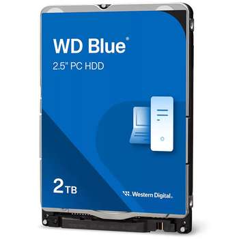 Жесткий диск HDD Western Digital Жесткий диск 2,5'' 2TB WD20SPZX Blue SATA3 6Gb/s, Cache 128MB, 5400rpm