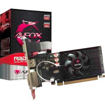 Видеокарта AFOX R5 230 2GB DDR3 64Bit, LP Single Fan AFR5230-2048D3L5