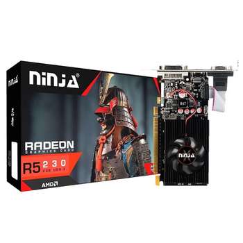 Видеокарта Ninja (Sinotex) R5 230  1GB DDR3 64-bit DVI HDMI CRT