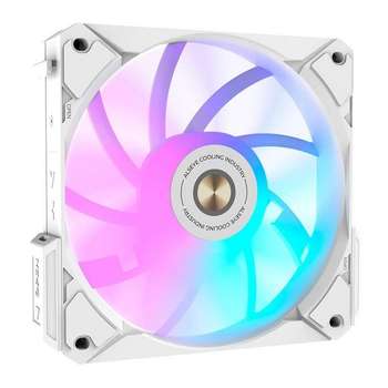 Жидкостная система охлаждения ALSEYE Вентилятор в корпус COOLING FAN i12W White Dimensions: 120 x 120 x 25mm Voltage: DC 12V Current: 0.25A±10% Fan Speed : 800-1800±10% Max. Air Flow: 31.18-73.92CFM Max. Air Pressure: 0.56-2.1mmH20 Max. Noise: 20-33.2dBA Bearing Type : FDB Bearing Life Expectancy : 70,000 hours