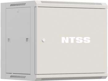 Шкаф, стойка NTSS Шкаф коммутационный Премиум  настенный 12U 570x600мм пер.дв.металл 60кг серый 500мм 27кг 220град. 635мм IP20 сталь