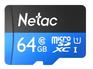 Карта памяти Netac MICRO SDHC 64GB + ADP NT02P500STN-064G-R NETAC