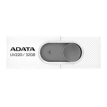 Flash-носитель ADATA USB накопитель 32GB USB2.0 AUV220-32G-RWHGY White/Grey