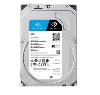 Жесткий диск HDD Seagate Жесткий диск SATA 6TB 5400RPM 6GB/S 256MB ST6000VX008 SEAGATE