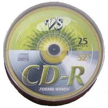 Оптический диск VS Диски CD-R 80 52x Shrink/25