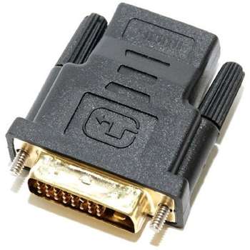 Кабель 5Bites DH1803G Переходник DVI  M / HDMI F, зол.разъемы