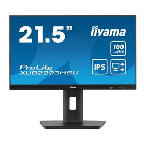 Монитор IIYAMA LCD 21.5" XUB2293HSU-B6 {IPS 1920x1080 100Hz 1ms 178/178 250cd 1000:1 8bit HDMI1.4 DisplayPort1.2 2xUSB2.0 2x2W Pivot VESA}