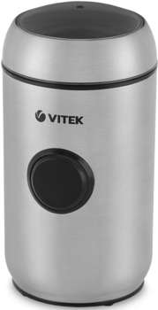 Кофемолка VITEK VT-7123 150Вт сист.помол.:ротац.нож вместим.:50гр стальной