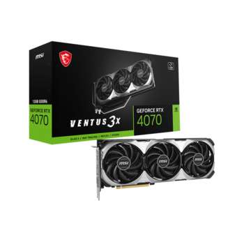 Видеокарта MSI GeForce RTX 4070 VENTUS 3X E1 12G OC