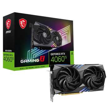 Видеокарта MSI RTX4060Ti GAMING X 8GB GDDR6 128bit 3xDP HDMI 2FAN RTL