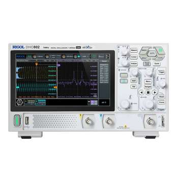 Осциллограф Rigol цифровой DHO802 2 канала, 70 МГц, 1,25 Гвыб/с, 12 бит