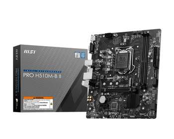 Материнская плата H470 S1200 MATX PRO H510M-B II MSI